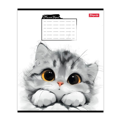 Зошит уч. "1B" 12арк.// /768736/ "Little cat" (25/500)