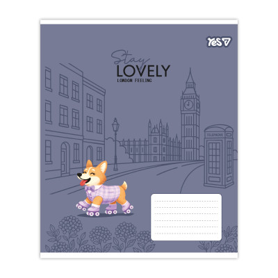 Зошит уч. "YES" 12арк.// /768767/ "Stay lovely" (25/500)