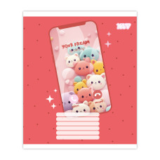 Зошит уч. "YES" 12арк.// /768647/ "Your dream" (25/500)