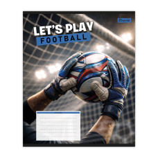 Зошит уч. "1В" 18арк.# /768750/ "Let's play football" (25/400)