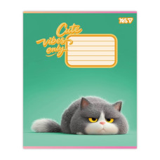 Зошит уч. "YES" 18арк.# /768898/ "Cute vibes only" (25/400)