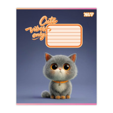 Зошит уч. "YES" 18арк.# /768898/ "Cute vibes only" (25/400)