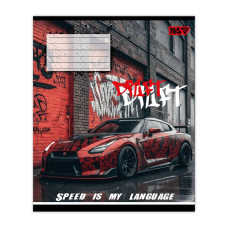 Зошит уч. "YES" 18арк.# /768882/ "Drift" (25/400)