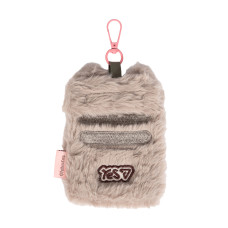 Бедж "YES " /708760/ без стрічки вертикальний, хутро Pusheen Toy 9*12см (1/250)