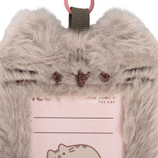 Бедж "YES " /708760/ без стрічки вертикальний, хутро Pusheen Toy 9*12см (1/250)