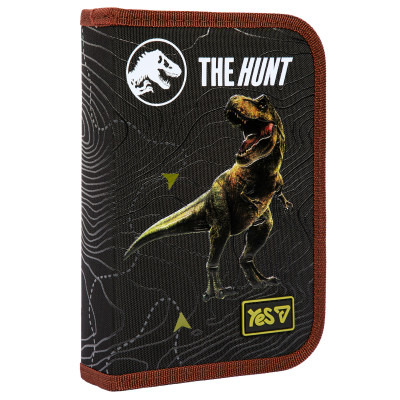 Пенал твердий "YES" /533726/  1 відділ. без клапана HP-02 Jurassic World. Dino 13*21*3см (1/48)