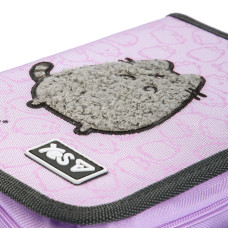 Пенал твердий "YES" /533741/  1 відділ. з двома клапанами HP-04 Pusheen Delicacy 14*21*4см (1/48)