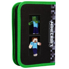 Пенал твердий "YES" /533733/  1 відділ. з клапаном HP-03 Minecraft Reality 13*21*3см (1/48)