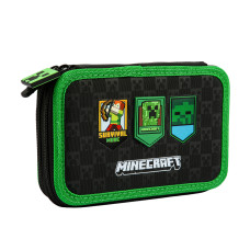 Пенал твердий "YES" /533718/  2 відділ. HP-01 Minecraft Adventure 13*21*4см (1/48)