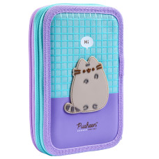 Пенал твердий "YES" /533712/  2 відділ. HP-01 Pusheen Summer 13*21*4см (1/48)