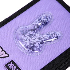 Пенал твердий "YES" /533708/  2 відділ. HP-01 Shiny Bunny 13*21*4см (1/48)