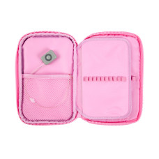 Пенал-книжка "YES" /533777/ з LED  PH-35 Pink Bear 24*16*4см (1/24)