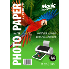 Фотопапір "Magic"  A4 матовий  200 г (50 арк. ) Superior /0154/