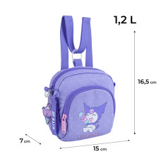 Сумка-рюкзак дитяча "Kite" /HK25-2620-2/ 16,5x15x5 см, Kuromi (1/50)