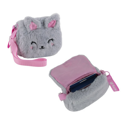 Сумка дитяча "Kite" /K25-2710-3/ 15х13х3,5 см, 2710 Fluffy Cat (1/100)