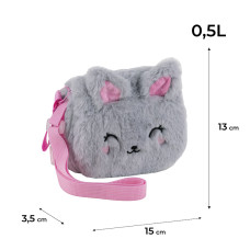 Сумка дитяча "Kite" /K25-2710-3/ 15х13х3,5 см, 2710 Fluffy Cat (1/100)