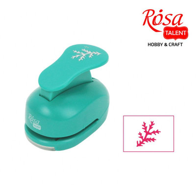 Діркопробивач фігурний "ROSA Talent" /168/ 3,8см "Листочок-2"