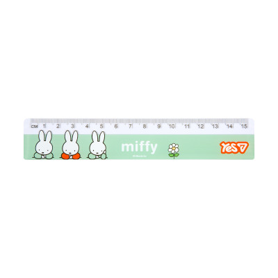 Лінійка 15см "YES" /370727/ "Miffy" (1/20/1000)