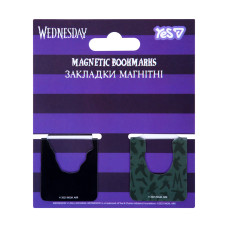 Закладка-магніт "YES" /708818/ "Wednesday", висікання, 2 шт (1/10/50)