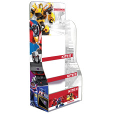 Дисплей для канцтоварів "Kite" /73678/ картонний Transformers 2025, 168х63х35 см