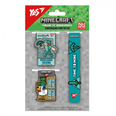 Закладка-магніт "YES" /708346/ "Minecraft", 3 шт (1/10/50)
