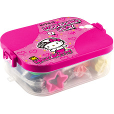 Пластилін "Kite" /HK22-080/ 7 кол. у боксі, 380 г+8 інстр. Hello Kitty (1/24)