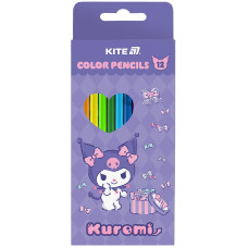 Олівці кольорові "Kite" 12 кол. /HK25-051-2/ Kuromi Куромі (1/12)