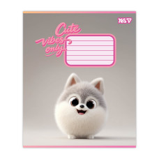 Зошит уч. "YES" 24арк.# /768900/ "Cute vibes only" (20/320)