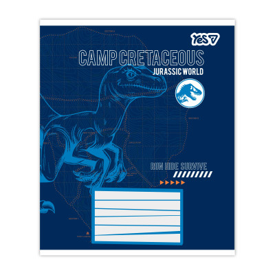 Зошит уч. "YES" 24арк.# /768816/ "Jurassic World.Camp cretaceous" (20/320)