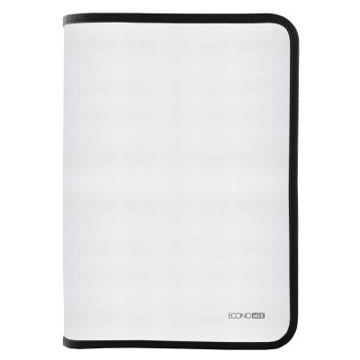 Папка на блискавці А4 "E31644-01" чорна (30/120)