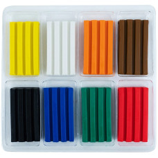 Пластилін восковий "Kite" /K-082/ 8кол., 160г. Classic (67726) (1/30)