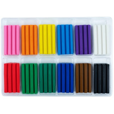 Пластилін восковий "Kite" /K-1086/ 12кол., 240г. Classic (67729) (1/20)