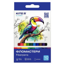 Фломастери "Kite" 10 кол. /K-455/ Classic (67655) (1/24)
