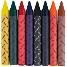 Крейда воскова "Kite" /K-076/ Jumbo, 8 кол. Classic (67630) (1/12)