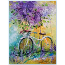 Алмазна мозаїка "Go to art" /177162/  "Мій велосипед" 20*30см