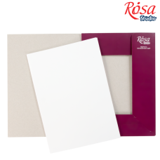 Папка для АКВАРЕЛІ А4/10арк. "ROSA Studio" /16921003/ (21х29,7см) 200 г/м2, дрібне зерно (1/10/25)