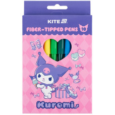 Фломастери "Kite" 10 кол. /HK25-455/ Kuromi Куромі (1/24)