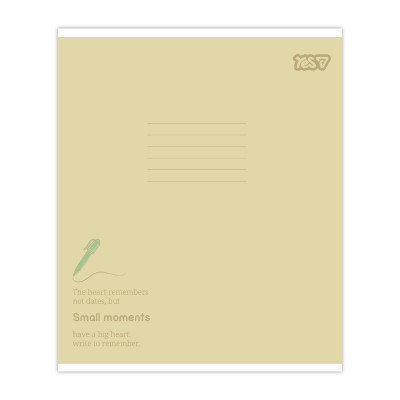 Зошит уч. "YES" 36арк.# /768692/ "Small moments" (15/240)