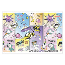 Альбом для малювання "Magika" А4/30арк. (120г/м.кв.)  AB-41 (6/84) скоба