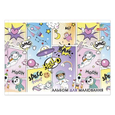 Альбом для малювання "Magika" А4/30арк. (120г/м.кв.)  AB-41 (6/84) скоба