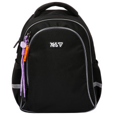 Рюкзак "YES" /550296/ S-115M Just Black 38*27*14см (1/8)