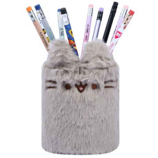 Стакан-підставка для ручок "YES" /708758/ хутро Pusheen Toy 8,5*10см (1/50)