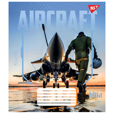 Зошит уч. "YES" 36арк.# /767057/ "Aircraft" (15/240)