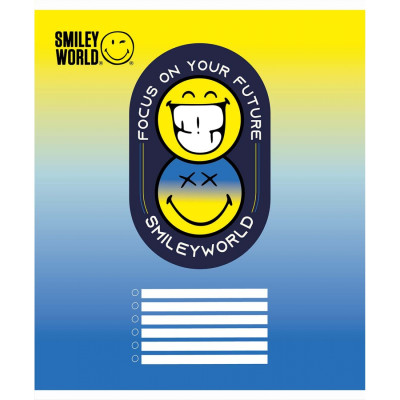 Зошит уч. "YES" 12арк.== /766295/ "Smiley world" (25/500)