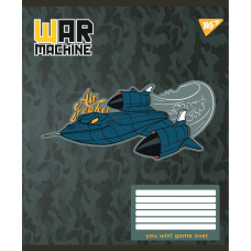 Зошит уч. "YES" 12арк.== /766296/ "War machine" (25/500)
