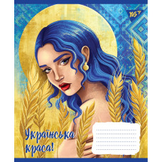 Зошит уч. "YES" 18арк.# /766336/ "Українська красуня" (25/400)