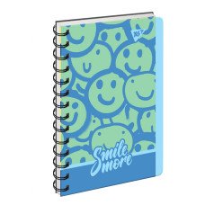 Блокнот "YES" В6/144 3в1 /160141/ "Smile more" #, пластик обкл., з розділ. (3/30) Блокнот "YES" В6/144 3в1 /160141/ "Smile more" #, пластик обкл., з розділ. (3/30)
