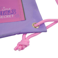 Сумка для взуття "YES" /550520/  SB-10-1 Girl`s Secret 40*35см (1/50)