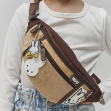 Сумка на пояс "YES" /550551/  SP-36 Miffy Bunny 26*12*6см (1/50)