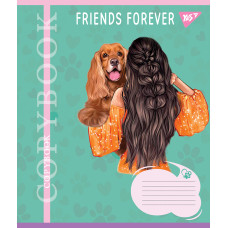 Зошит уч. "YES" 36арк.# /767063/ "Friends forever" (15/240)